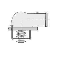 TRIDON Std Thermostat For Volkswagen Multivan T5 TDI 04/05-12/10 2.5L AXE