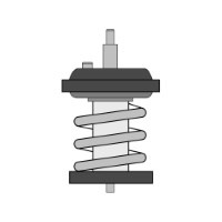TRIDON Std Thermostat For Tiguan 125 & 145 TSI 05/08-12/10 2.0L CAWA,CAWB