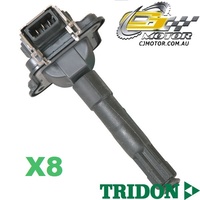 TRIDON IGNITION COIL x8 FOR Audi  A8 10/96-06/00, V8, 3.7L AEW 