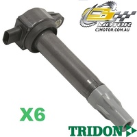 TRIDON IGNITION COIL x6 FOR Dodge  Avenger JS 09/08-06/10, V6, 2.7L 