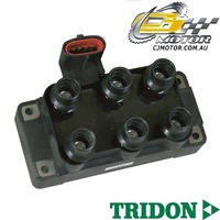 TRIDON IGNITION COIL FOR Ford  Cougar SW 10/99-08/00, V6, 2.5L LCBC 