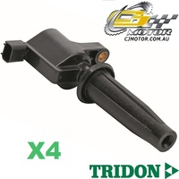 TRIDON IGNITION COIL x4 FOR Ford  Focus LS - LT 05/05-03/09, 4, 2.0L 