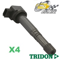 TRIDON IGNITION COIL x4 FOR Honda  Civic FD 02/06-06/10, 4, 2.0L K20Z2 