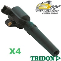 TRIDON IGNITION COIL x4 FOR Mazda  Mazda3 BK 01/04-06/06, 4, 2.0L,2.3L MZR 