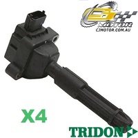 TRIDON IGNITION COIL x4 FOR C200 Kompressor S203,W203,CL203 00-02,4,2L M111.955 