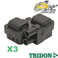 TRIDON IGNITION COIL x3 FOR Mercedes  S350 W220 02/03-02/06, V6, 3.7L M112 