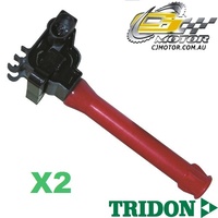 TRIDON IGNITION COIL x2 FOR MG  MGF 1.8i VVC 03/97-09/02, 4, 1.8L 18K4K 