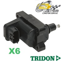 TRIDON IGNITION COIL x6 FOR Skyline R33(Twin Turbo)1/95-1/98, 6,2.6L RB- 26DETT 