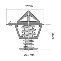 TRIDON Std Thermostat Charade G200(B),G203 06/93-05/00 1.0L-1.5L HCE,HEE,CB24
