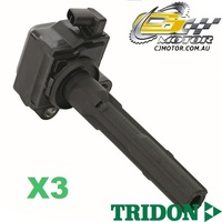 TRIDON IGNITION COIL x3 FOR Toyota Camry - V6 MCV20R 8/97-8/02, V6, 3L 1MZ-FE 