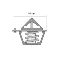 TRIDON Std Thermostat For Daihatsu Handi Van L600 01/96-12/99 0.6L 