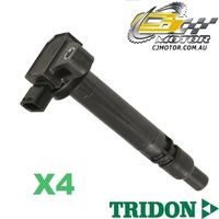 TRIDON IGNITION COIL x4 FOR Toyota Hilux Surf RZN185W 8/99-6/10, 4, 2.7L 3RZ-FE 