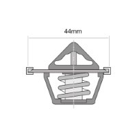 TRIDON Std Thermostat For Dodge Avenger JS 08/07-07/09 2.0L, 2.4L TT657-203