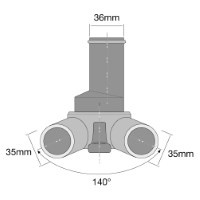 TRIDON Std Thermostat For Fiat Argenta  03/83-09/85 2.0L 132D
