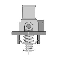 TRIDON Std Thermostat For Fiat Ducato Turbo Diesel 02/07-12/10 2.3L F1AE