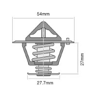 TRIDON Std Thermostat For Alfa Romeo 90  06/85-02/88 2.5L 