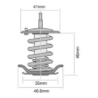 TRIDON Std Thermostat For Holden Colorado RC 07/08-12/10 3.6L H9