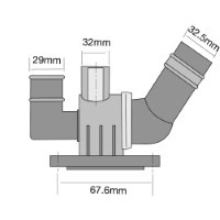 TRIDON Std Thermostat For Audi A6  09/06-02/09 2.0L BPJ