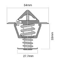 TRIDON Std Thermostat For Hyundai Getz TB 09/02-05/05 1.5L G4EC2