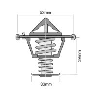 TRIDON Std Thermostat Defender 110 - Turbo Diesel 02/99-10/99 2.5L 11L TT388-190