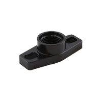 Billet Turbo Drain adapter with Silicon O-ring. 38 - 44mm slotted hole centre - small frame universal fit.