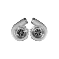 Mirror Twin Turbo Package - TS-2-6262B V-Band 0.82AR Water Cooled Turbos