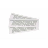 TS Car Decal - White 350mm x 80mm