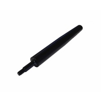 Torque Solution Short Billet Radio Antenna (Black) - Ford Mustang 1979-2009