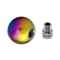 Torque Solution Billet Shift Knob Kit (Neo Chrome): Volkswagen / Audi Manual Transmission