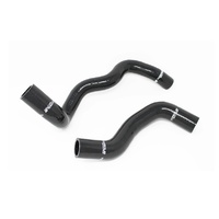 Torque Solution Silicone Radiator Hose Kit (Black) - Ford Focus RS 2016+