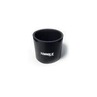 Torque Solution Straight Silicone Coupler: 2.75" Black Universal