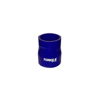 Torque Solution Transition Silicone Coupler: 2" to 2.25" Blue Universal