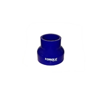 Torque Solution Transition Silicone Coupler: 2" to 3" Blue Universal