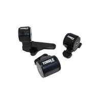 Torque Solution Billet Aluminum 3pc Engine Mount Kit - Honda Civic EF 87-90 (B-Series)