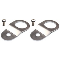 Torque Solution Radiator Mount Combo (Silver) : Mitsubishi Evolution 7/8/9