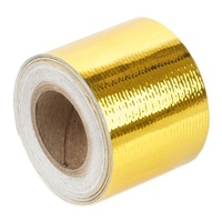 Torque Solution Gold Reflective Heat Tape: Universal 1.5" x 15'