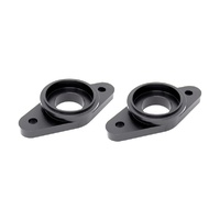 Torque Solution Billet Stock to Tial Blowoff Valve Adapter (Black) - Nissan GTR R35 ALL