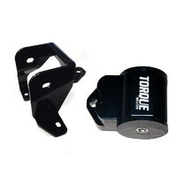 Torque Solution Billet Aluminum 3-Bolt Left Engine Mount - Honda Civic EK 96-00
