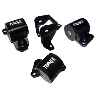 Torque Solution Billet Aluminum 2-Bolt Mount Kit - Honda Civic EK 96-00