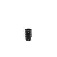 Silicon Double Hump Hose 2.50" - Black