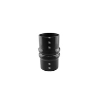 Silicon Double Hump Hose 3.50" - Black