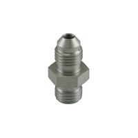 Fitting -4 AN Flare to -4 AN ORB Male Straight  Silver