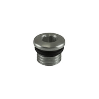 Fitting -4 AN ORB Blank - Silver