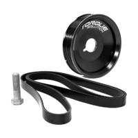 Torque Solution Underdrive Crank Pulley Kit - Porsche Boxster/Cayman/996/997 W/O AC