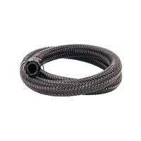 Torque Solution Nylon Braided Rubber Hose - -10AN 10ft (0.56" ID)