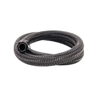 Torque Solution Nylon Braided Rubber Hose - -10AN 20ft (0.56" ID)