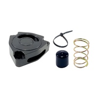Torque Solution Blow Off BOV Sound Plate Black - Hyundai Veloster Turbo FS 11-19