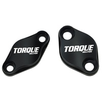 Torque Solution Air Pump Delete Plate Set: Subaru