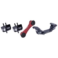 Torque Solution Engine / Transmission / Red Pitch Mount: Subaru WRX 2002-2014 / STi 2004+