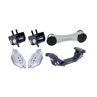 Torque Solution Engine / Trans / Silver Pitch Mount Kit w/ Mount Plates: Subaru WRX 2002-2014 / STi 2004+